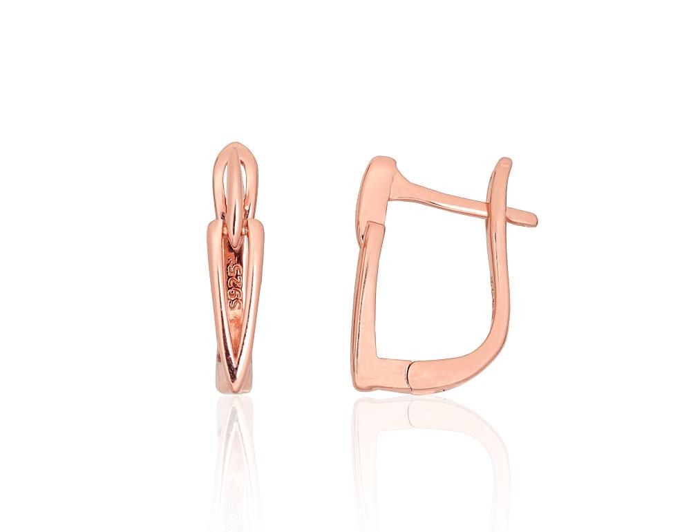 Silver Earrings with English Clasp A2204165PAuR