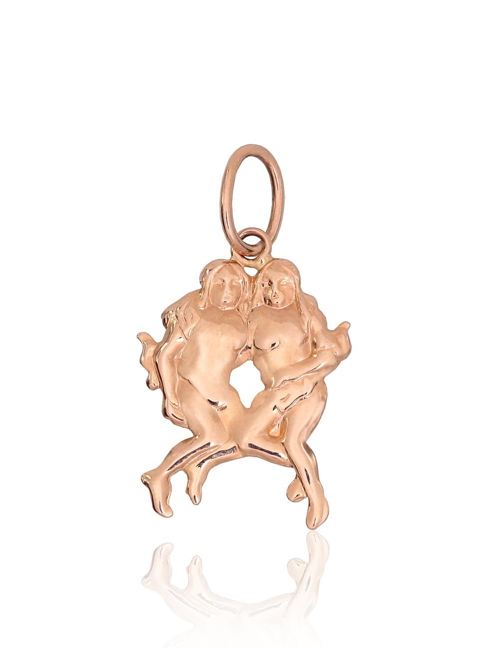 Gold Zodiac Sign Gemini A1301105AuR