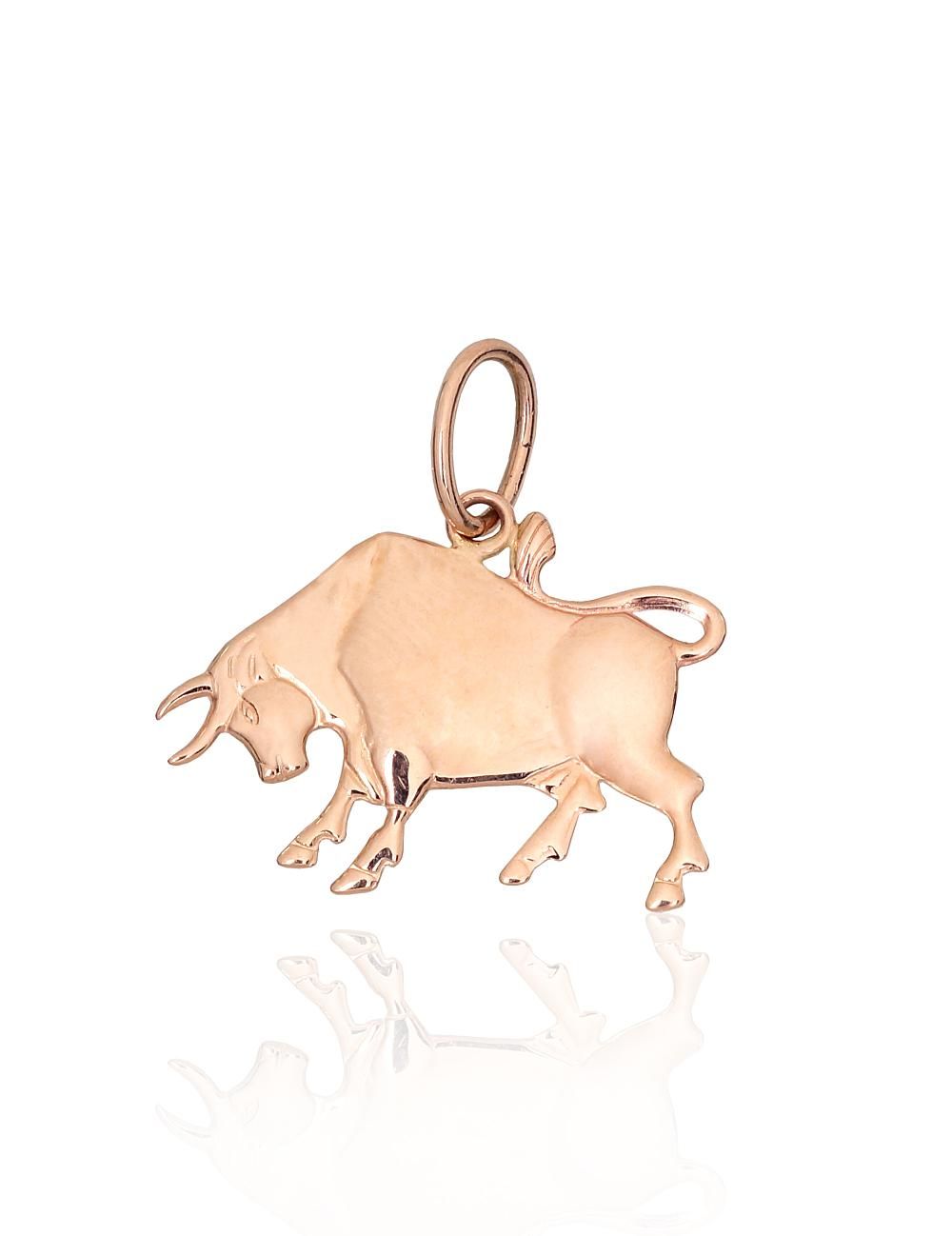 Gold Zodiac Sign Taurus A1301104AuR