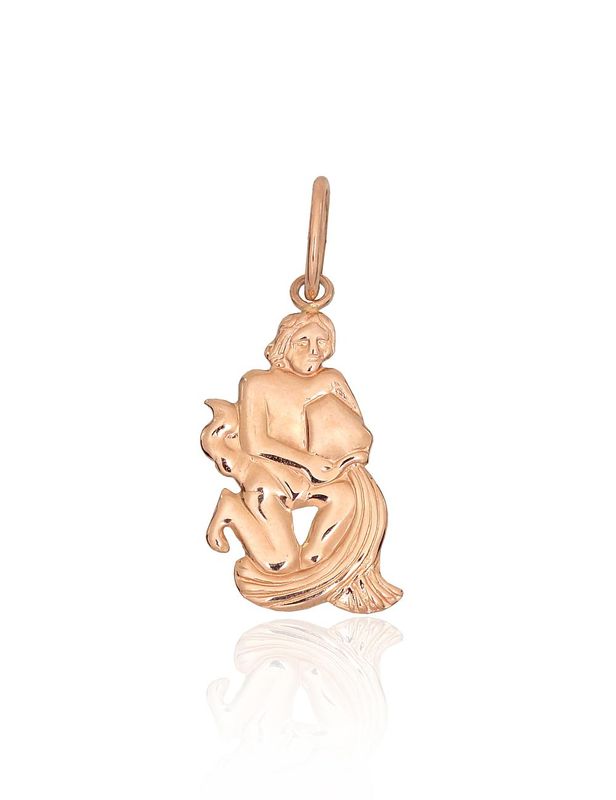 Gold Zodiac Sign Aquarius A1301113AuR