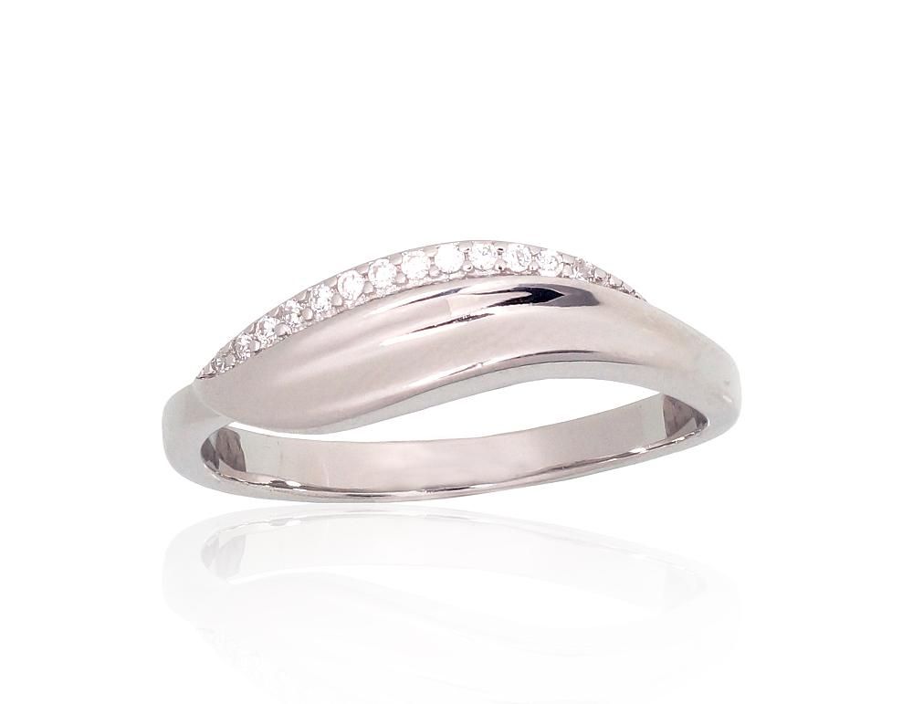 Silver Ring A2101957PRhGrCZ