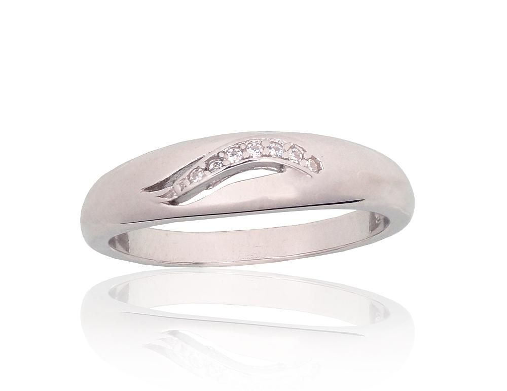 Silver Ring A2101960PRhGrCZ