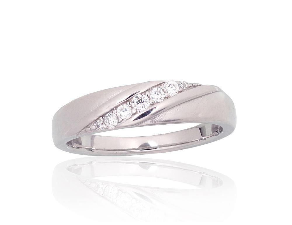 Silver Ring A2101948PRhGrCZ