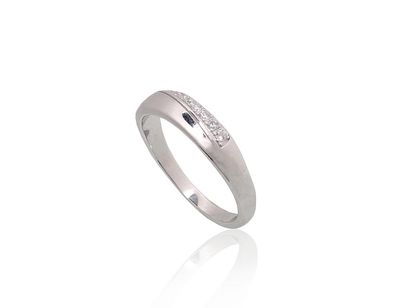 Silver Ring A2101949PRhGrCZ