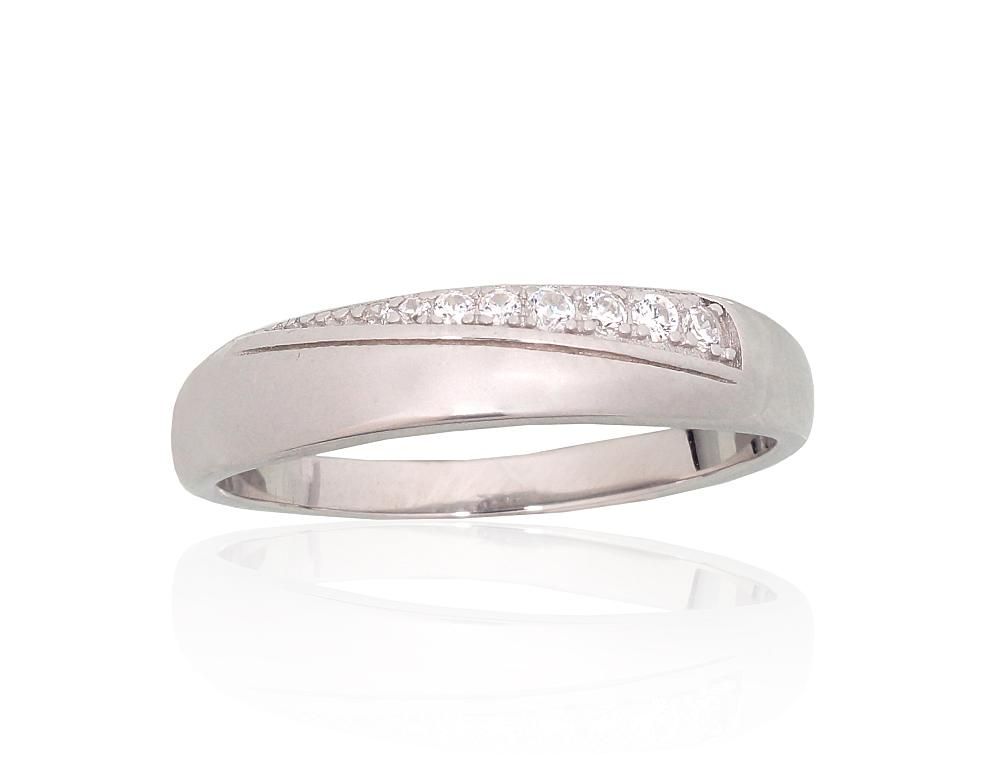 Silver Ring A2101949PRhGrCZ