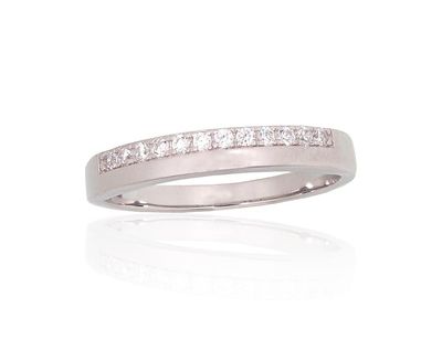 Silver Ring A2101954PRhGrCZ