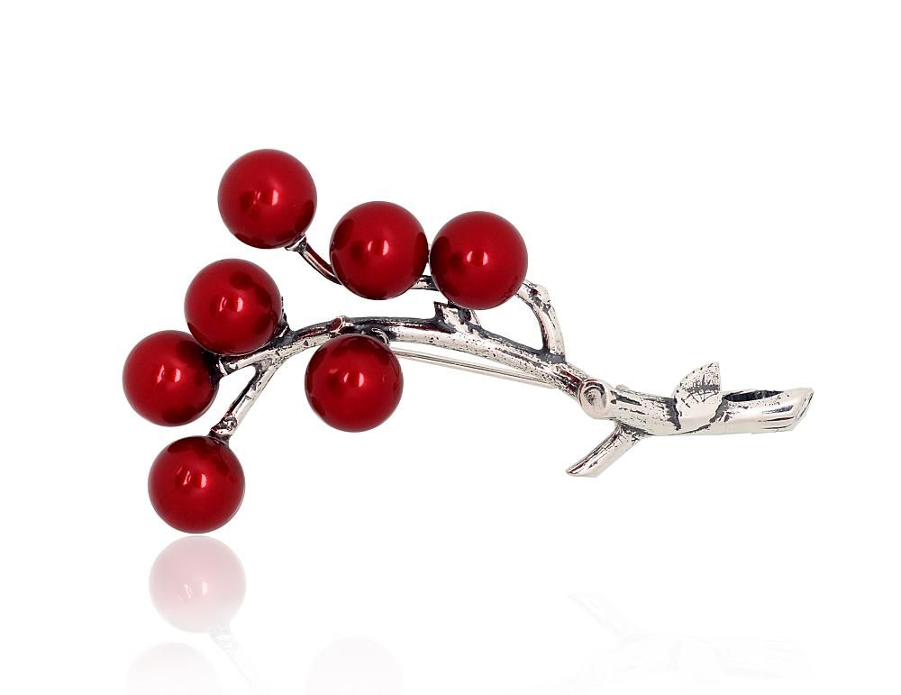 Silver brooch A2920111POxBkPEXR