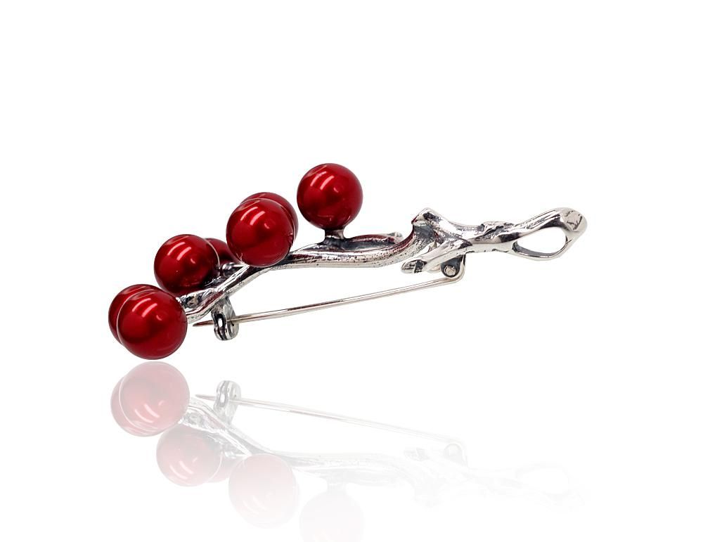 Silver brooch A2920111POxBkPEXR