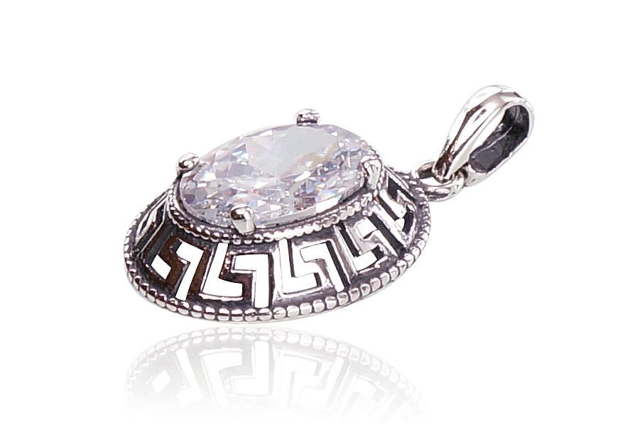 Silver Pendant A2300687POxBkCZ
