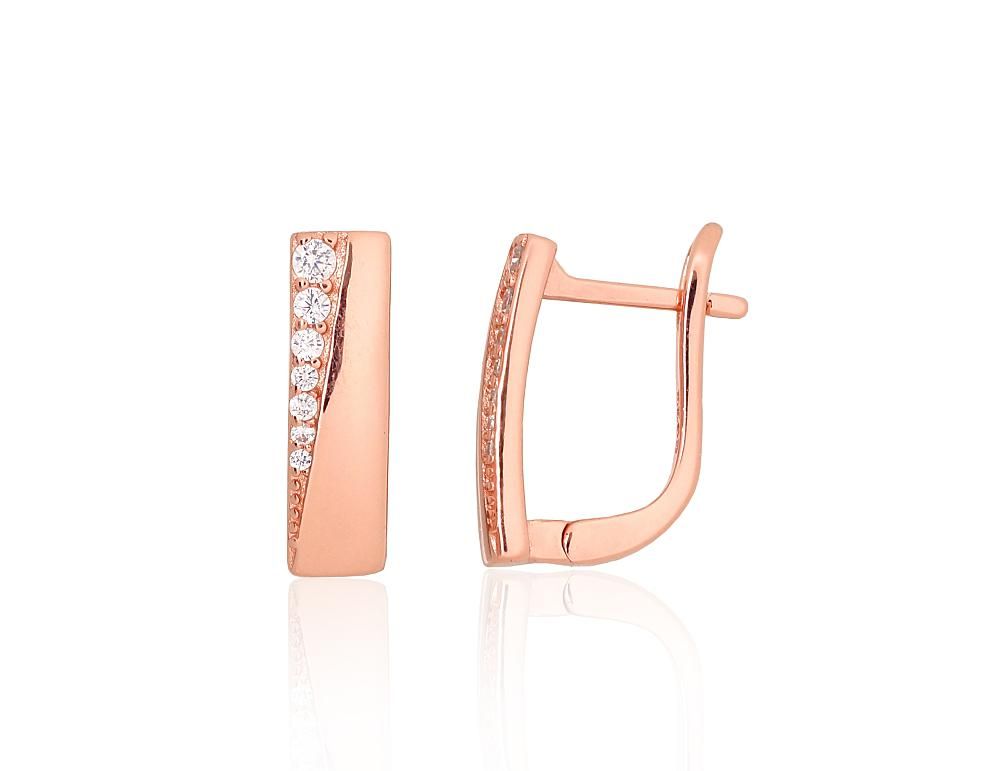 Silver Earrings English Clasp A2204196PAuRCZ