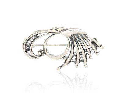 Silberne Brosche A2920007POxBk