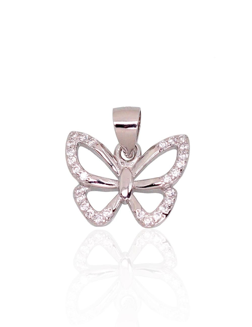 Silver Pendant A2301831PRhGrCZ