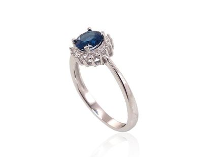 Silver Ring A2101470PRhGrCZCZB