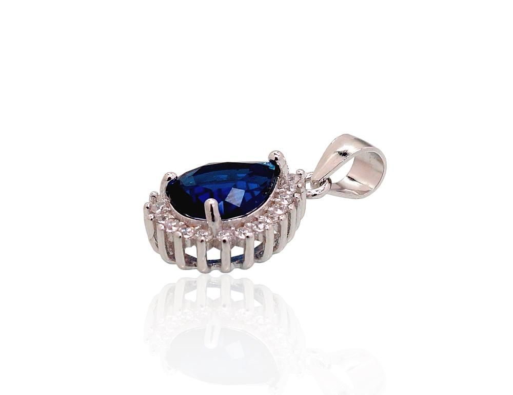 Silver Pendant A2301644PRhGrCZCZDB