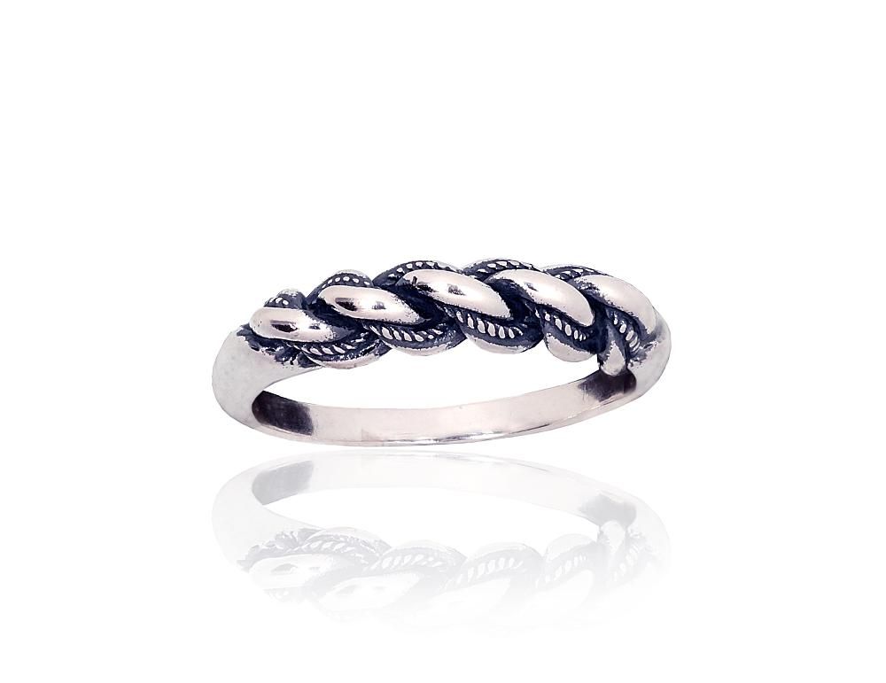 Silver Ring Handmade A2101989POxBk