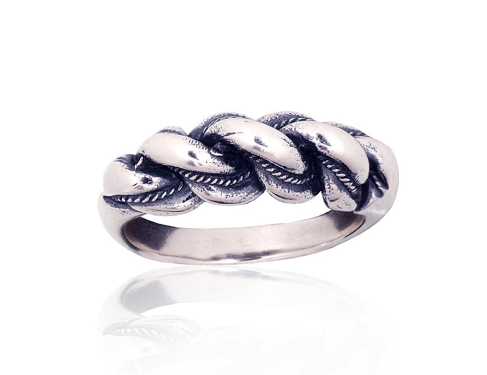 Silver Ring Handmade A2101990POxBk