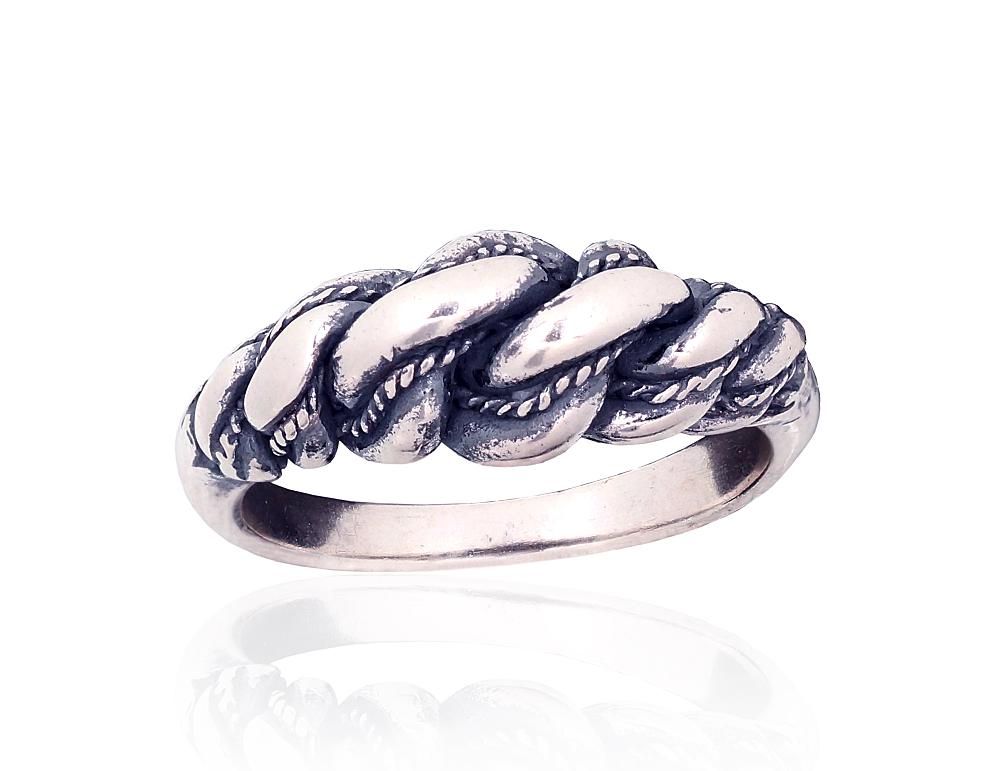 Silver Ring Handmade S A2101993POxBk