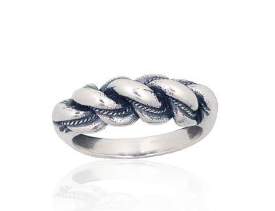 Silver Ring Handmade A2101991POxBk