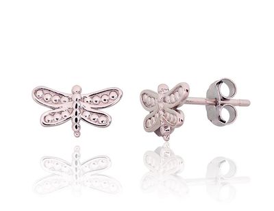 Silver Earrings A2203731PRhGr