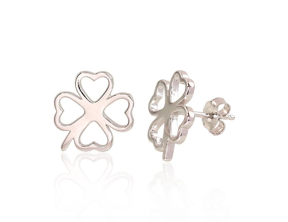 Silver Earrings A2203148PRhGr