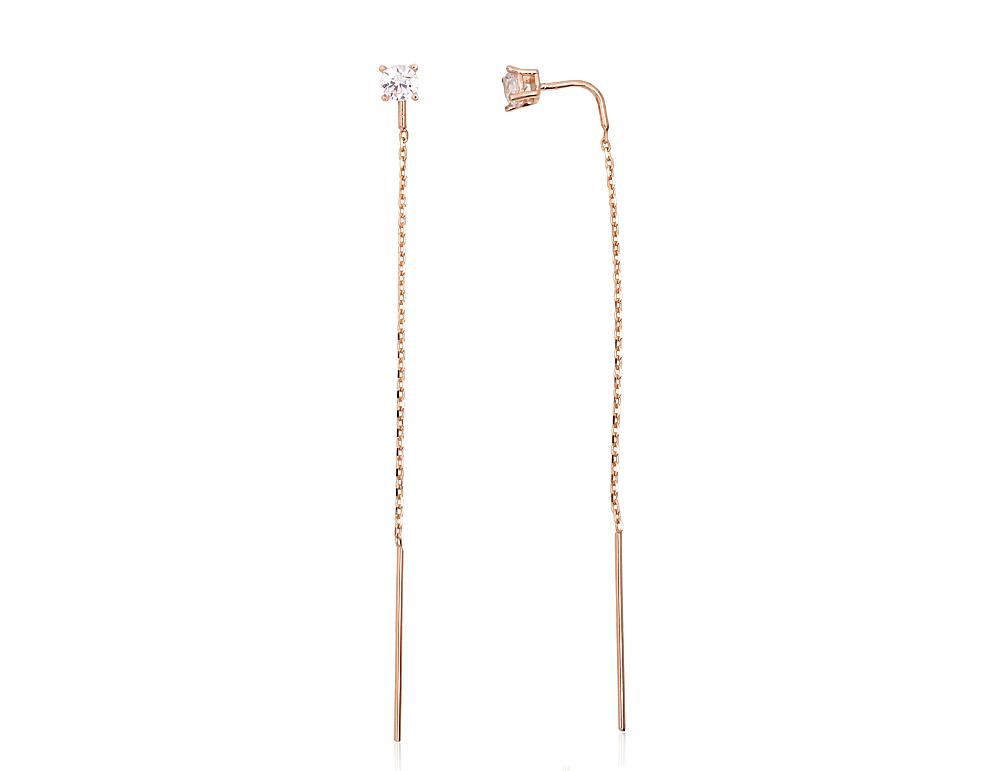 Gold Earring A1201431AuRCZ