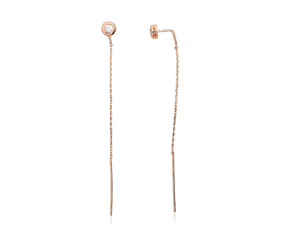 Gold Earring A1201432AuRCZ