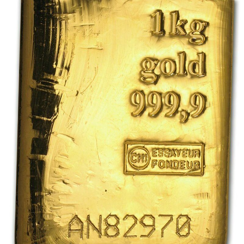 Gold bar 1 kg. Valcambi!