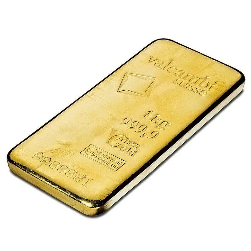 Goldbarren 1 kg. Valcambi!