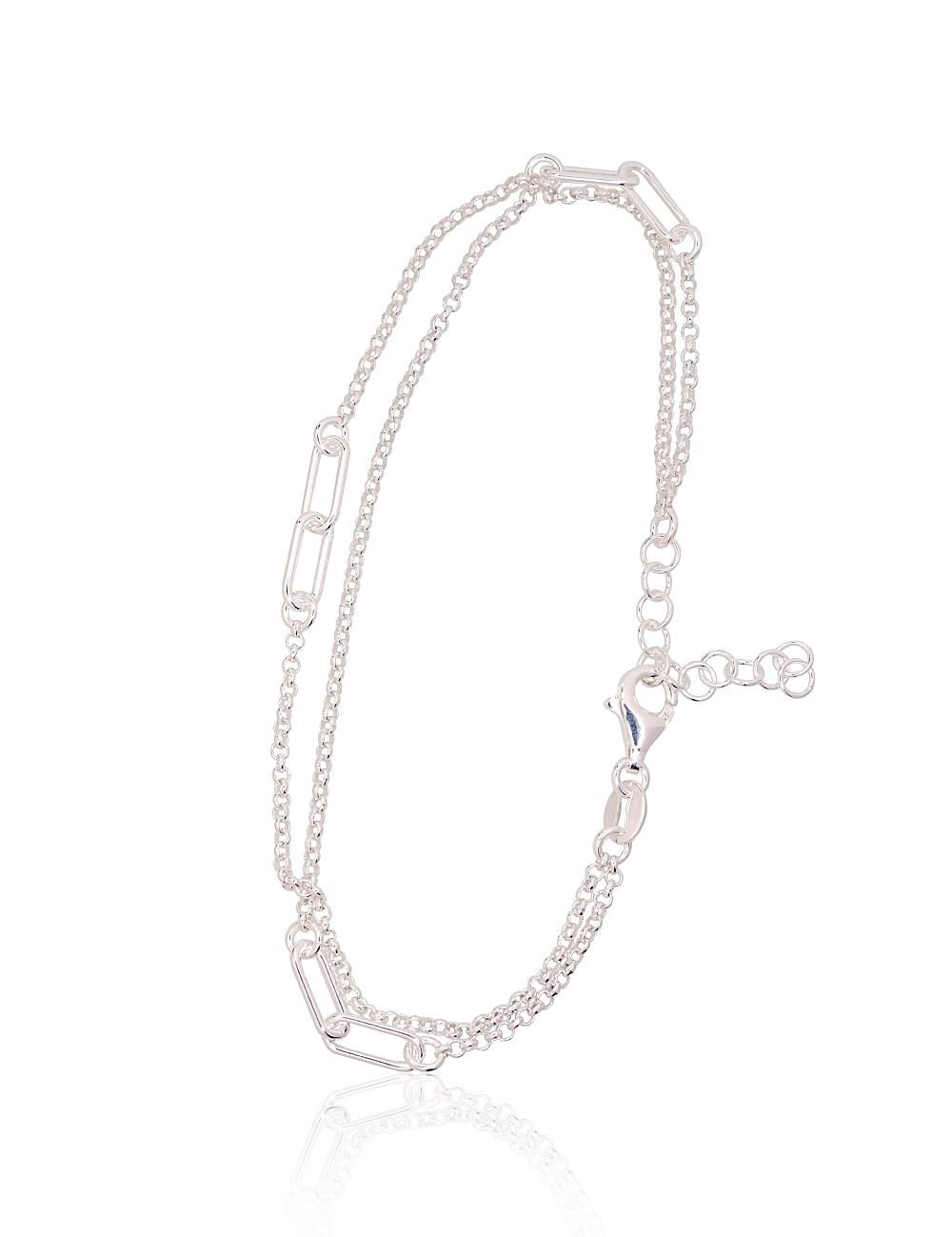 Silver bracelet Adjustable length A2600402