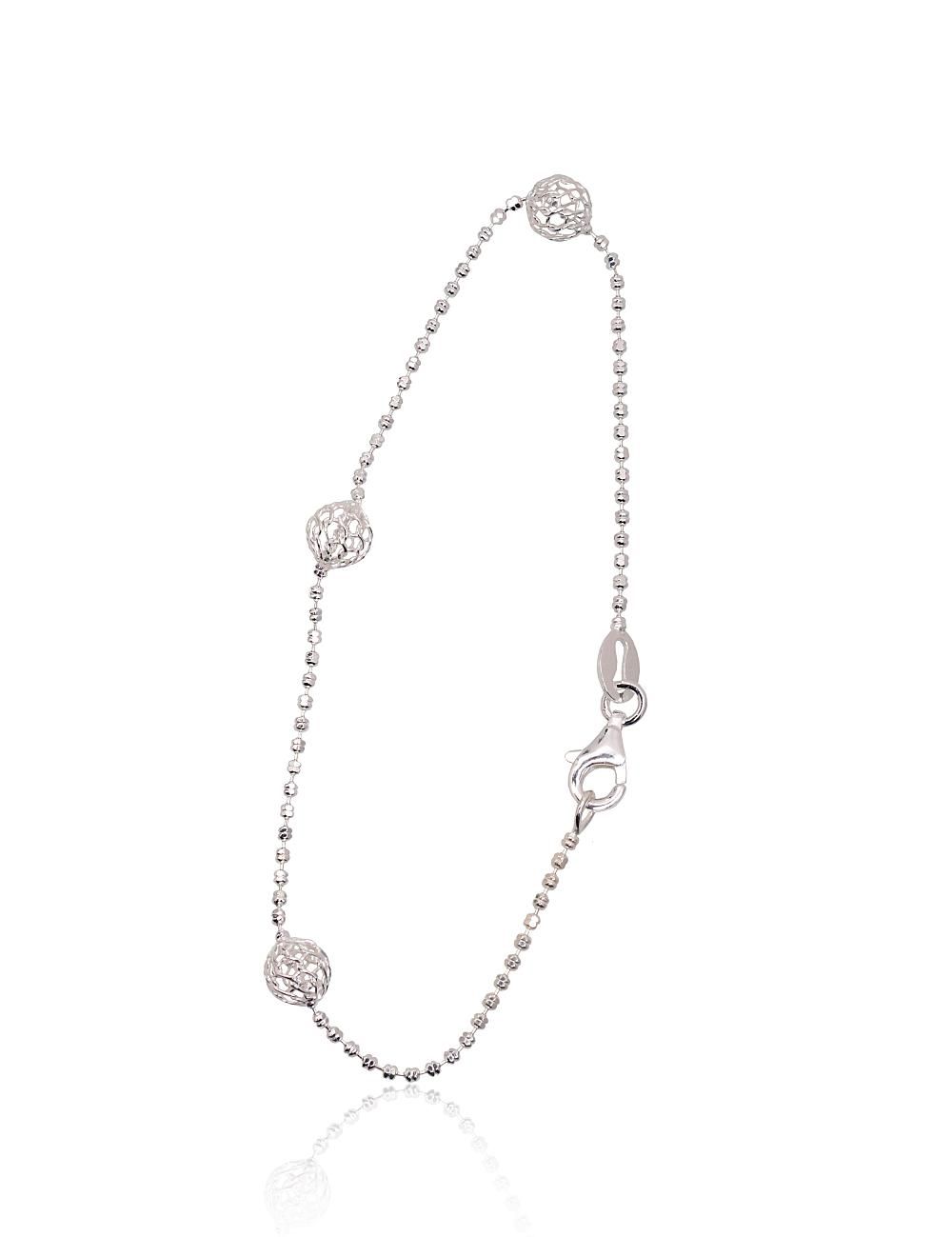 Silver bracelet Adjustable length A2600398