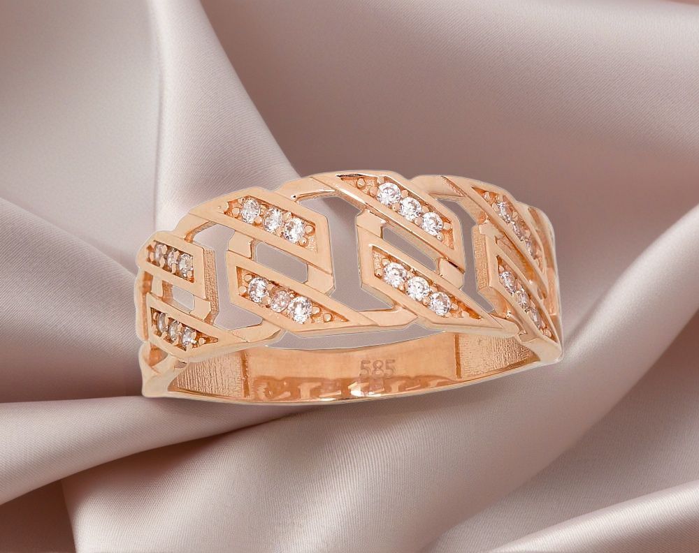 Gold Ring A1101215AuRCZ