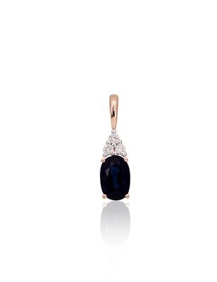 Gold Pendant with Gemstone A1300983AuRPRhWDISA
