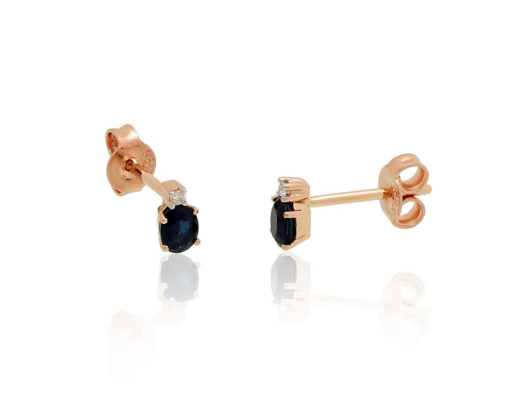 Gold Earrings A1201766AuRPRhWDISA