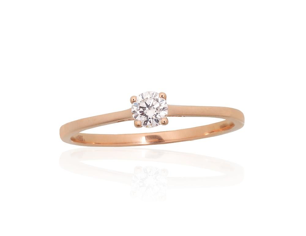 Gold Engagement Ring A1101221AuRDI