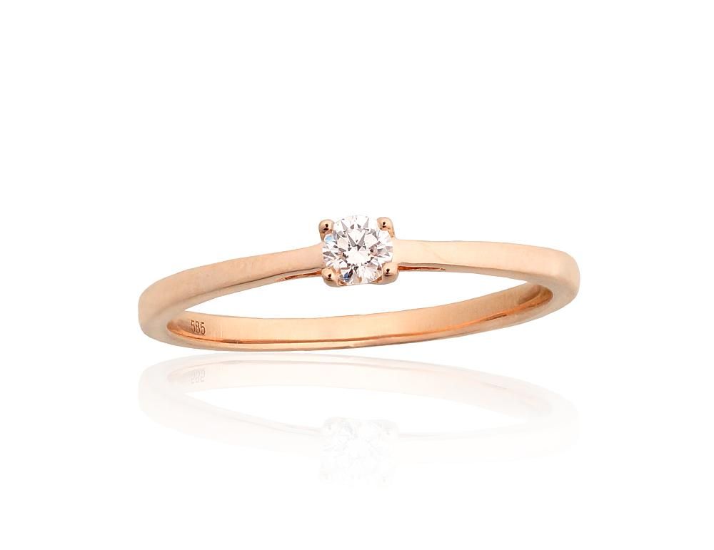 Gold Engagement Ring A1101222AuRDI