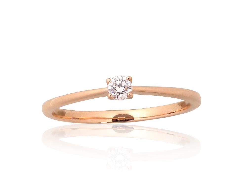 Gold Engagement Ring A1101224AuRDI
