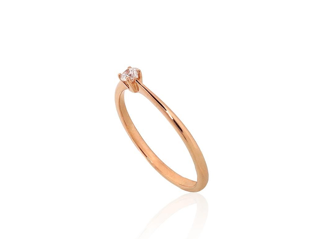 Gold Engagement Ring A1101224AuRDI
