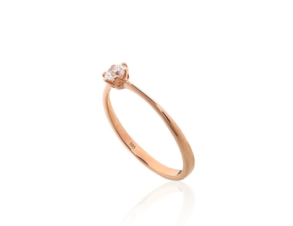 Gold Engagement Ring A1101223AuRDI