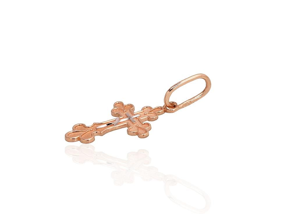 Gold Pendant Cross A1300220AuRPRhW