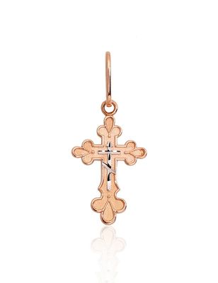 Gold Pendant Cross A1300220AuRPRhW