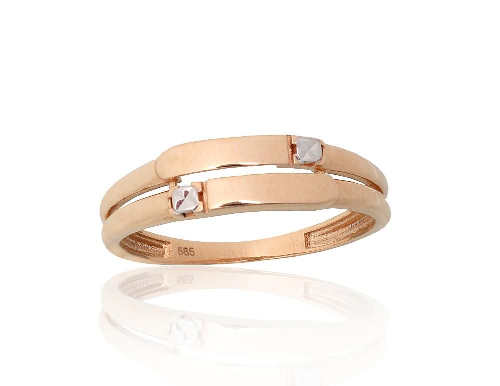 Gold Ring A1101229AuRPRhW