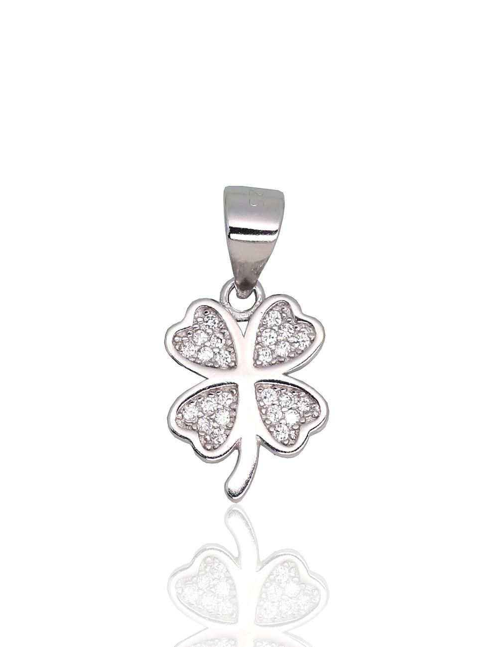 Silver Pendant A2301925PRhGrCZ
