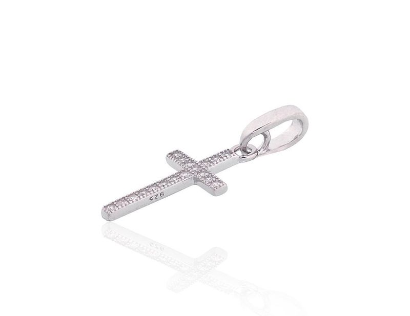 Silver Cross A2301729PRhGrCZ
