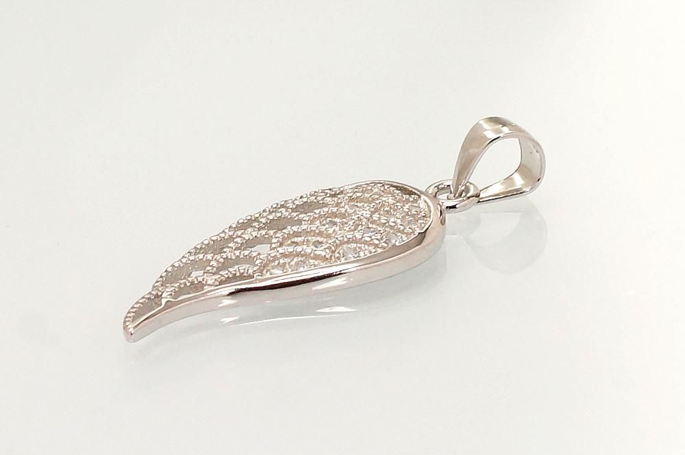 Silver Pendant A2301745PRhGrCZ