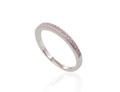 Silver ring A2101479PRhGrCZPI