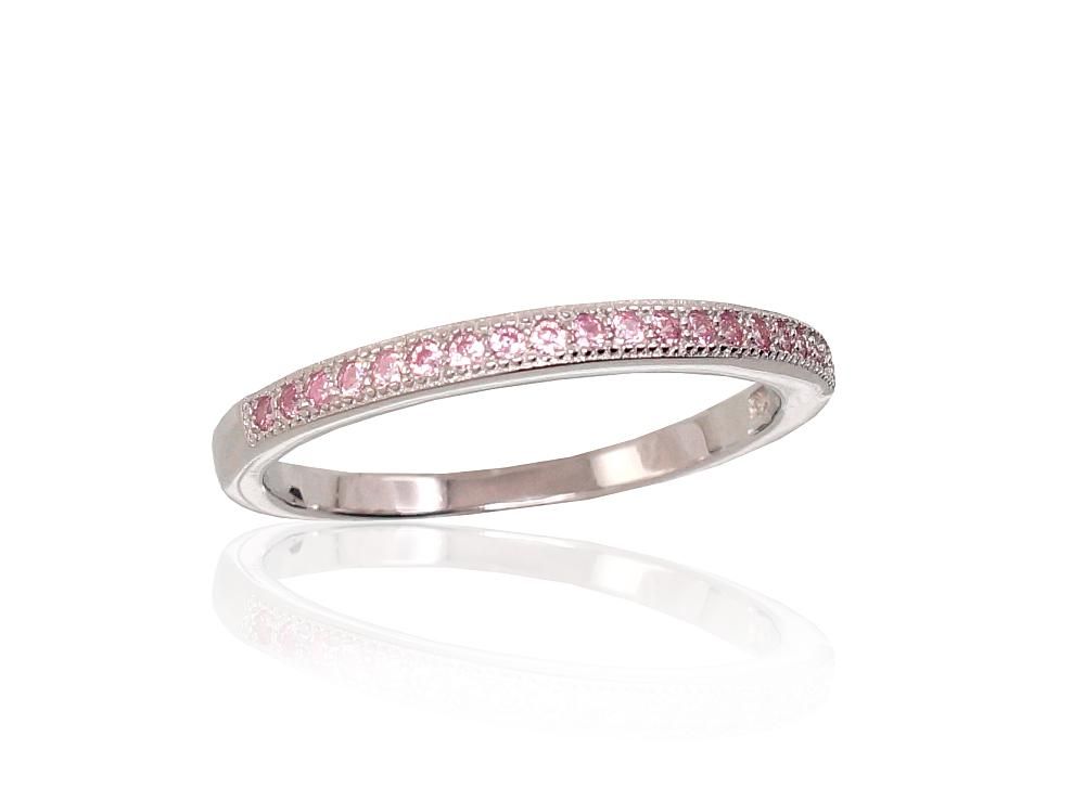 Silver ring A2101479PRhGrCZPI