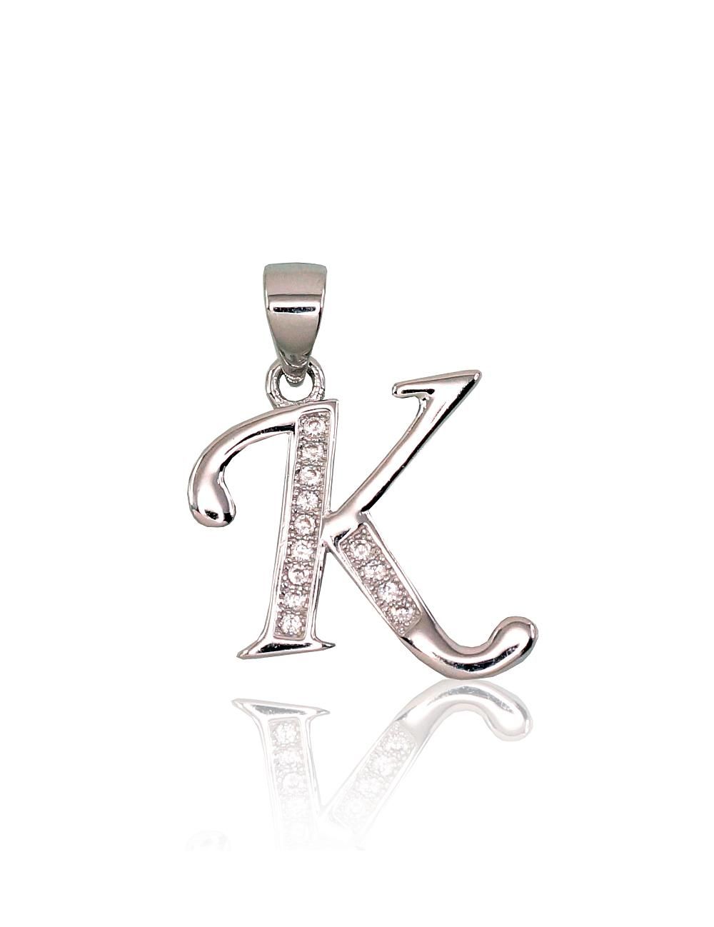 Silberner Buchstabe A2301615PRhGrCZ