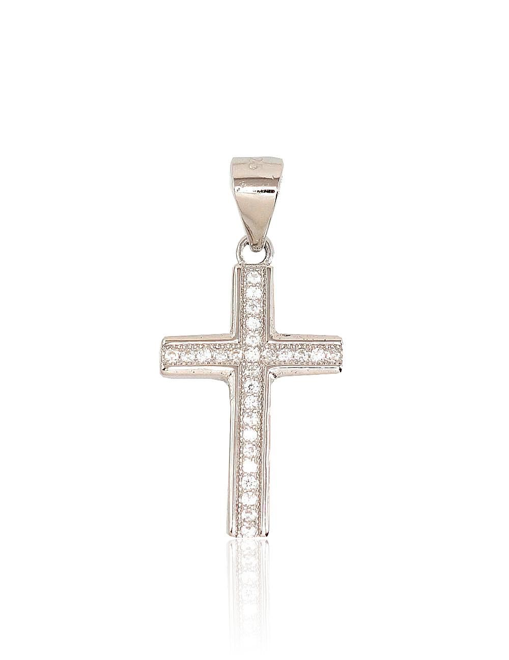 Silver Cross A2301732PRhGrCZ