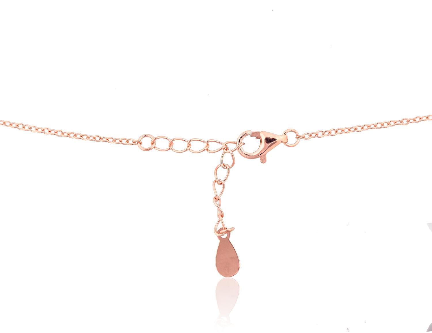 Gold Plated Silver Necklace Adjustable Length A2500132PAuR