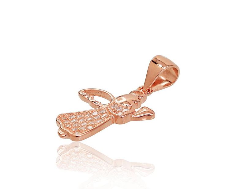 Gold Plated Silver Pendant A2301672PAuRCZ